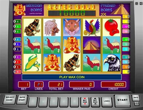 Игровой автомат Aztec Gold в казино Вулкан Рояль